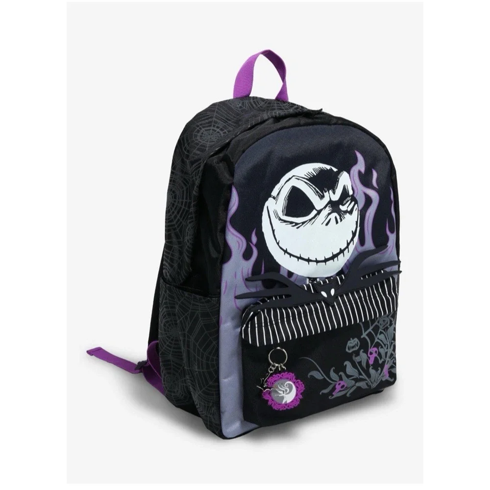 The Nightmare Before Christmas Jack Skellington Glow-In-The-Dark Backpack NEW